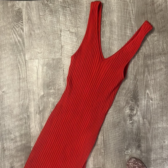 Enza costa ribbed knit dress - Picture 3 of 6